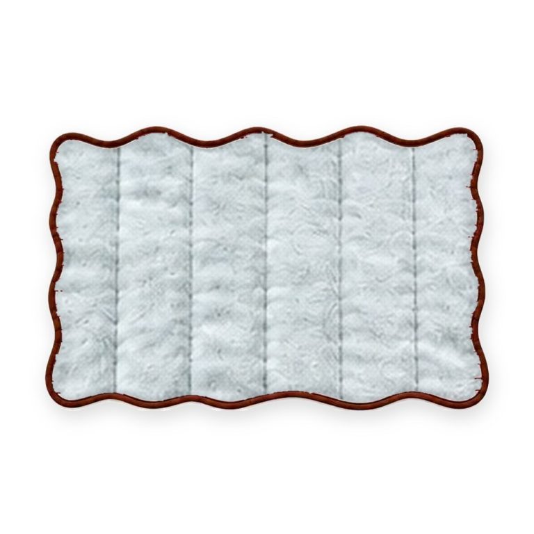 Custom wavy shape with bound edge