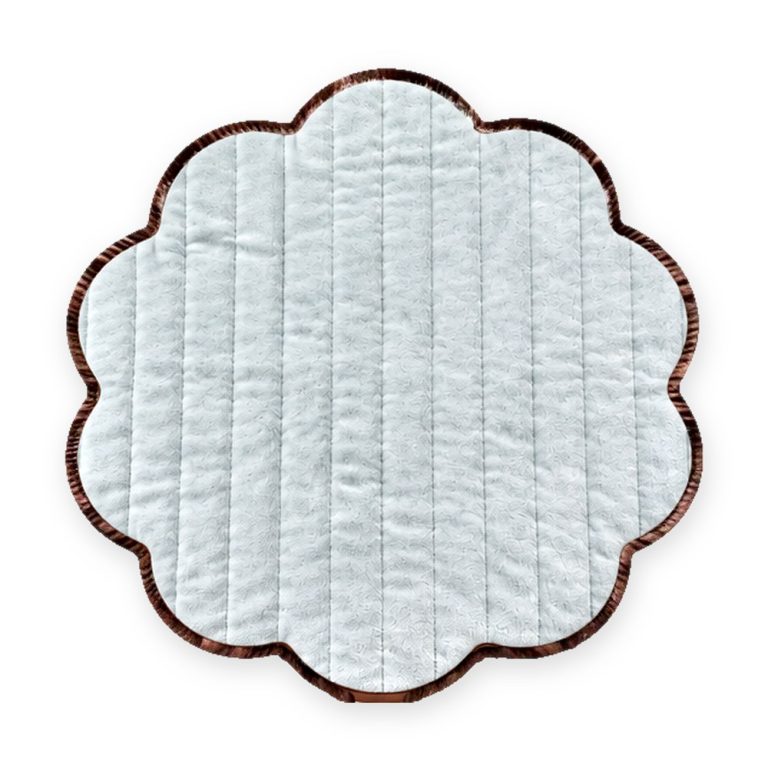 Washable Pet Pad, Mint Round