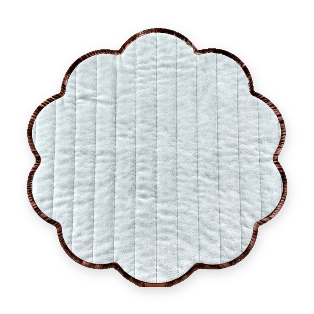 Washable Pet Pad, Mint Round