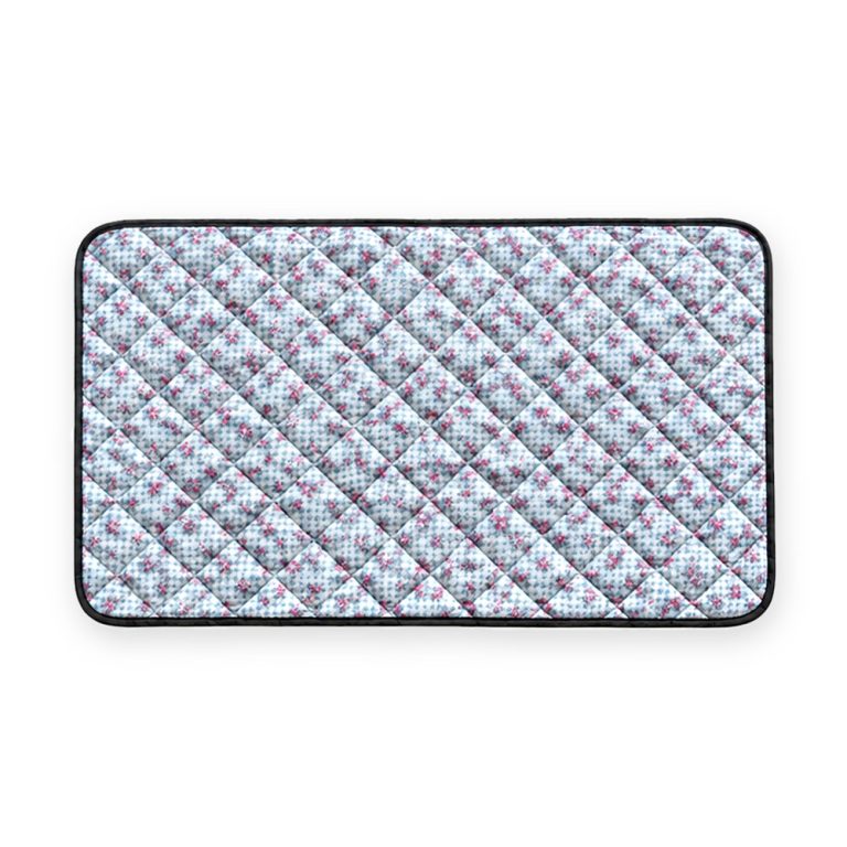 Washable Pet Pad, Plush Plaid